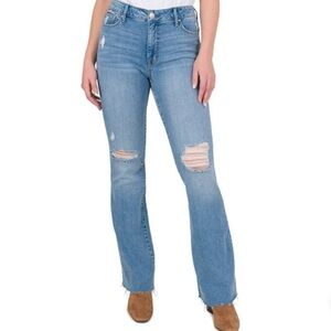 NWT Seven 7 FELICITY High Rise Slim Flare Retro-influenced Size 8